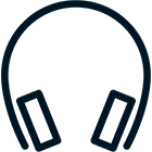 Connected Headphones Icon