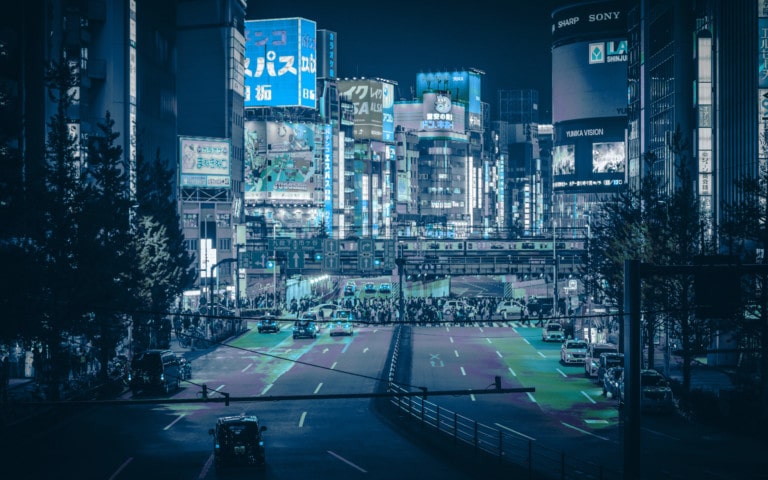 Tokyo skyline