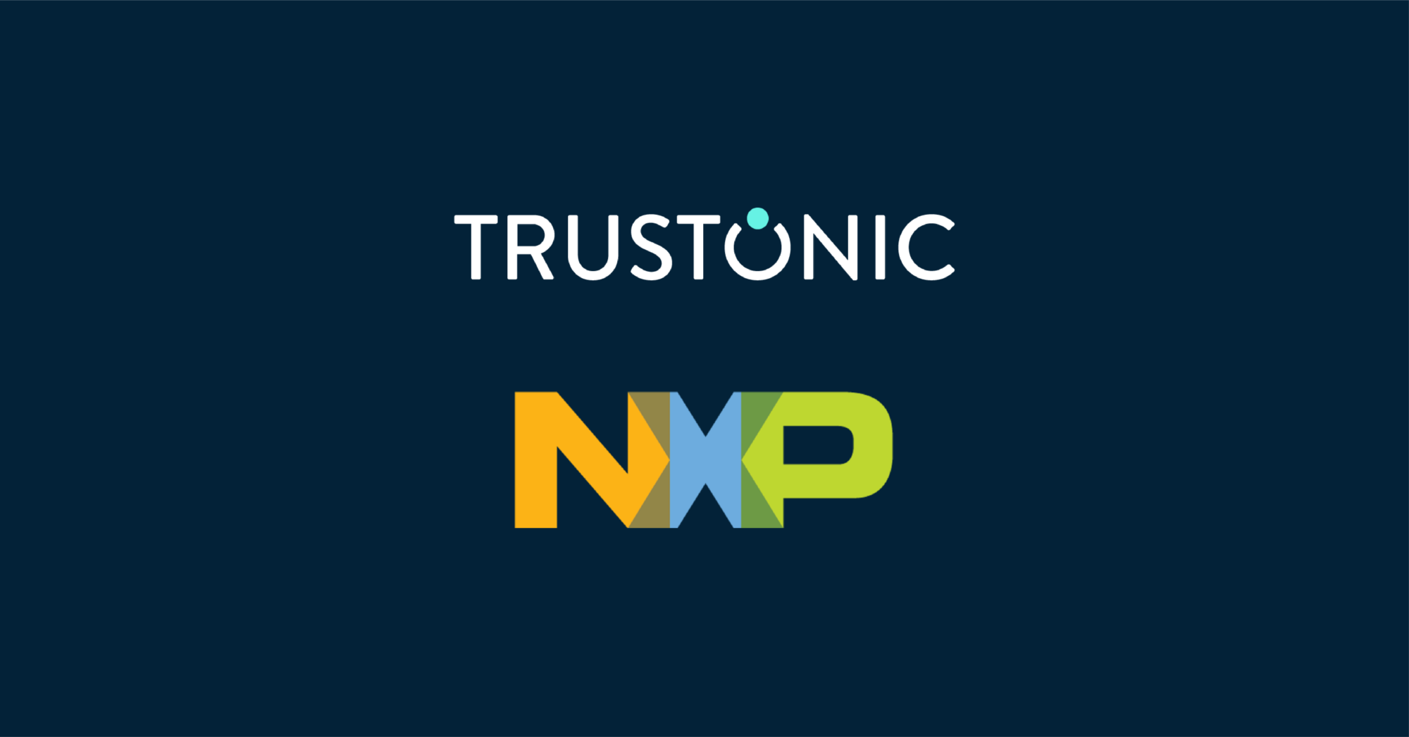 Trustonic 6 NXP logos