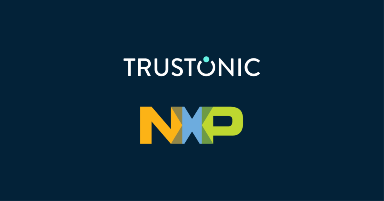 Trustonic 6 NXP logos